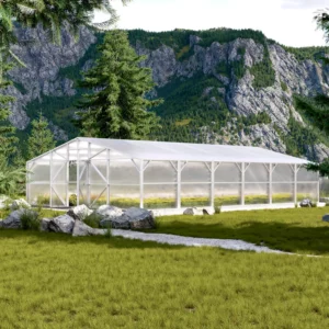 Stormsikkert drivhus MAKAN 800 (64–160 m²)