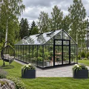Glas drivhus Premium House Lux