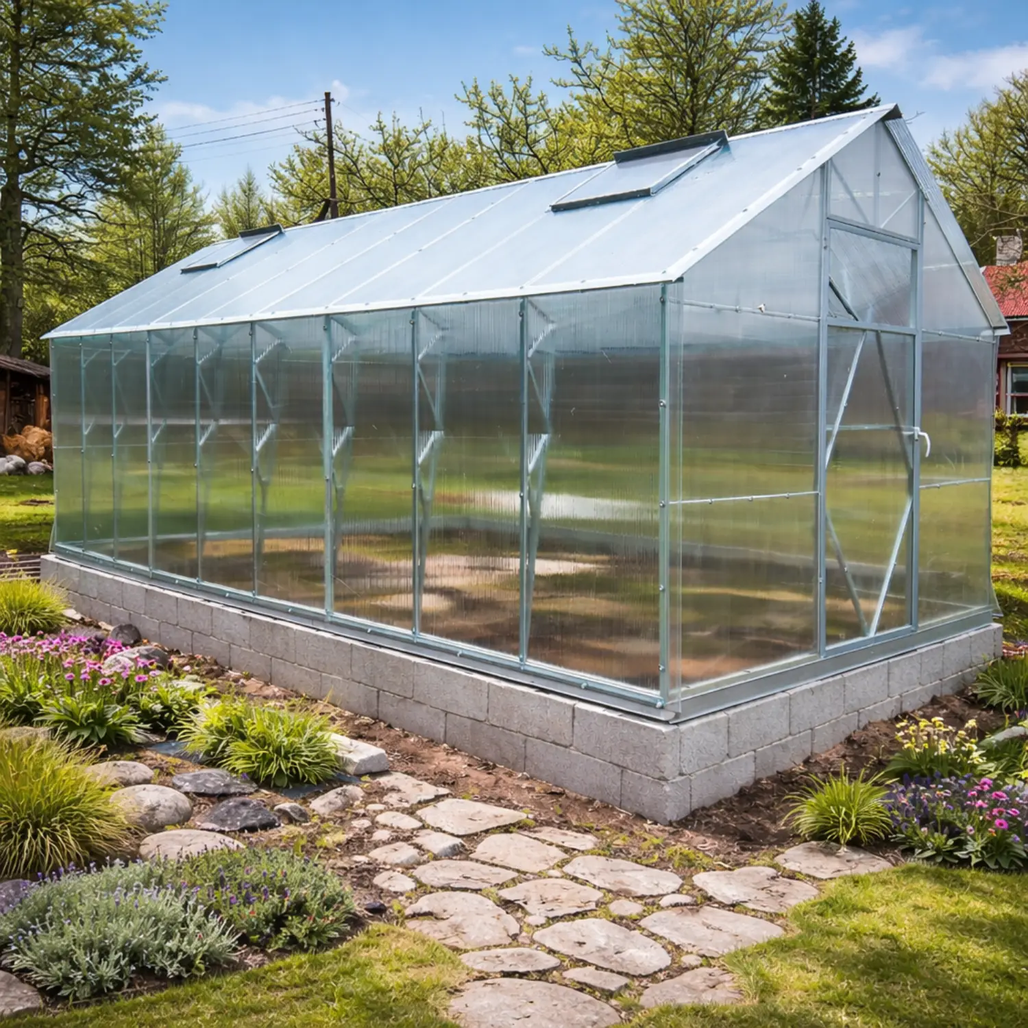 Drivhus Premium House S (8,2-41,8m²) - Billede 3