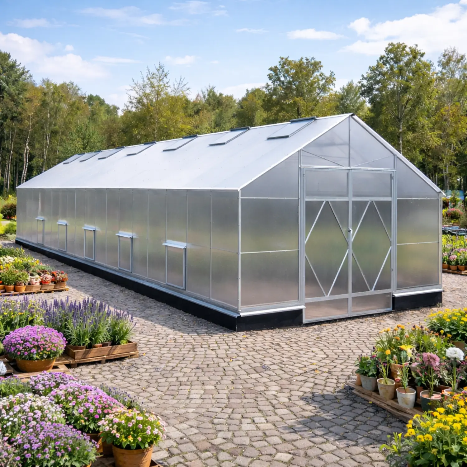 Drivhus Premium House L (16,4-66,8m²) - Billede 3