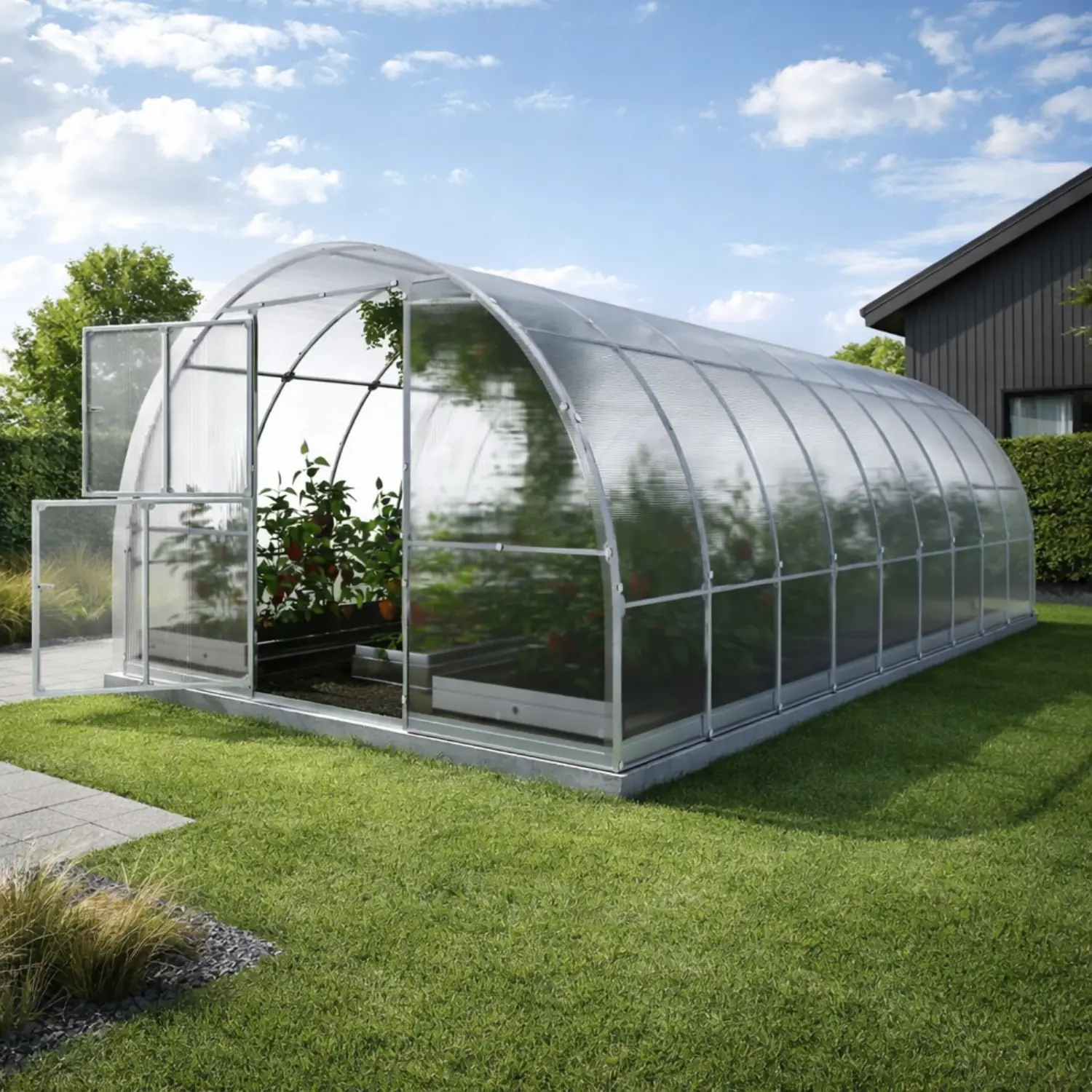 Drivhus TUNNEL 300 (6-36m²) - Billede 2