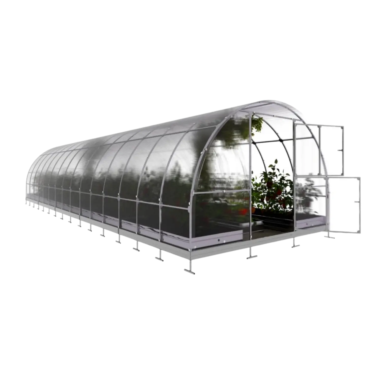 Drivhus TUNNEL 300 (6-36m²) - Billede 7