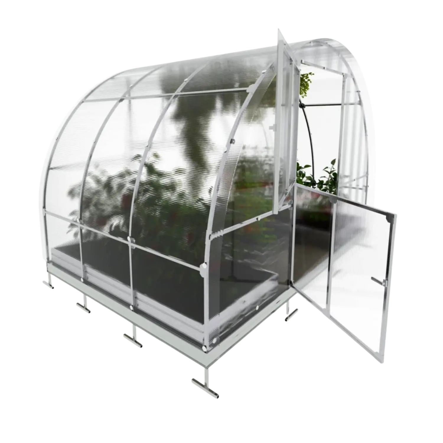 Drivhus TUNNEL 300 (6-36m²) - Billede 3