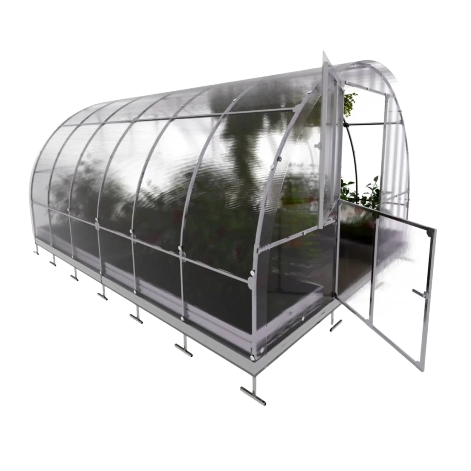 Drivhus TUNNEL 300 (6-36m²) - Billede 4
