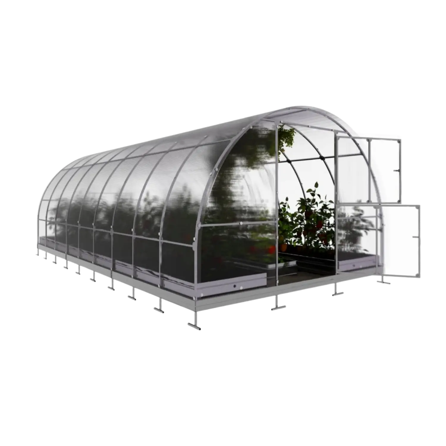 Drivhus TUNNEL 300 (6-36m²) - Billede 5
