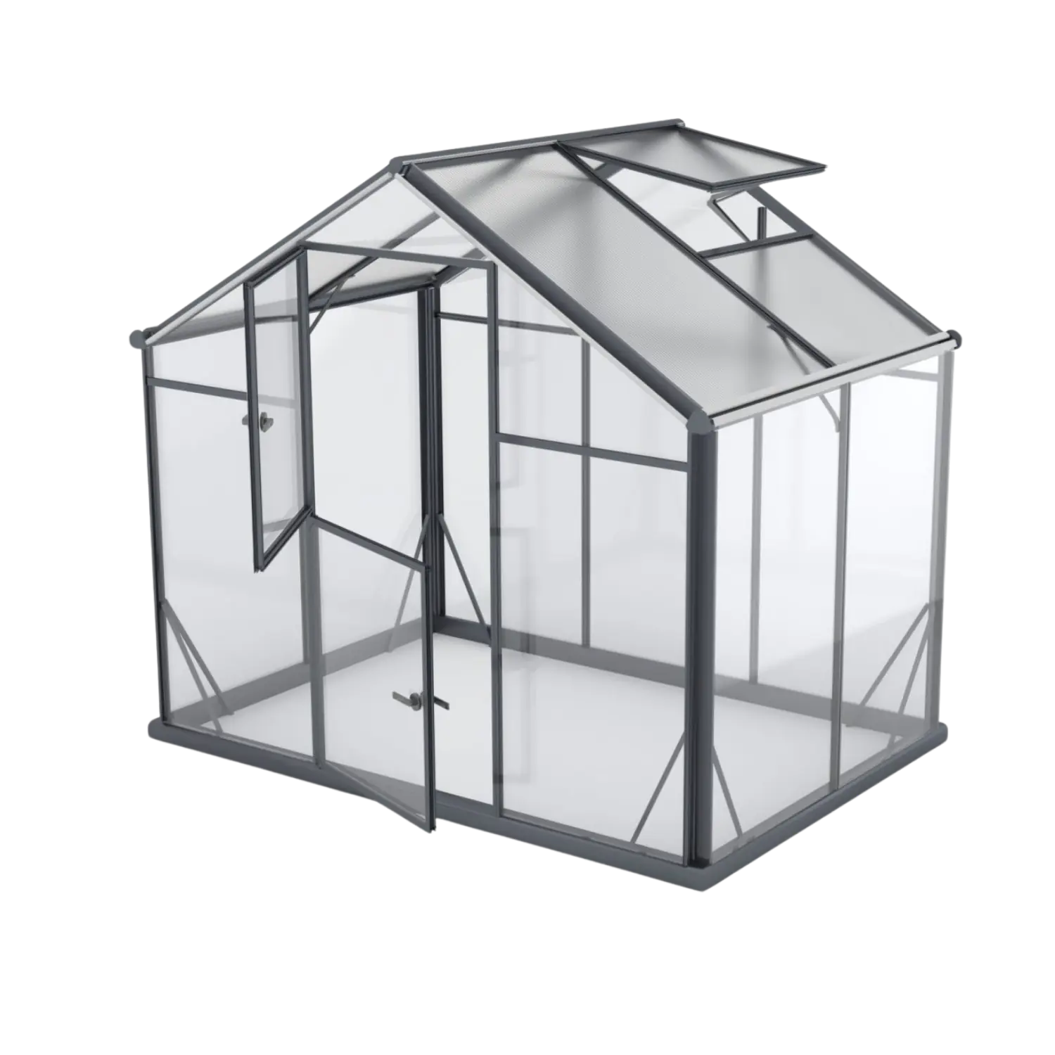 Drivhus Sanus L Hybrid (3,3-14,1m²) - Billede 3