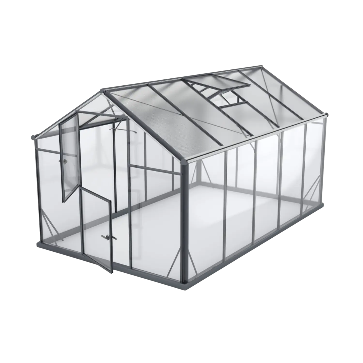 Drivhus Sanus L Hybrid (3,3-14,1m²) - Billede 5