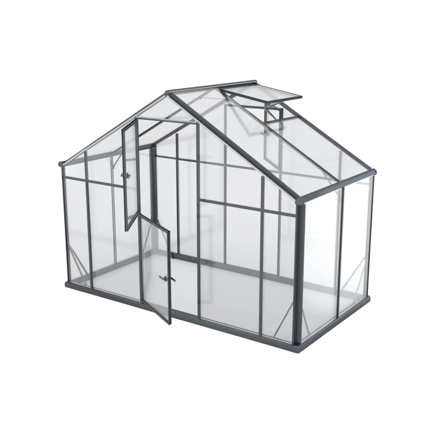 Drivhus Sanus XL (4,4-12,5m²) - Billede 3