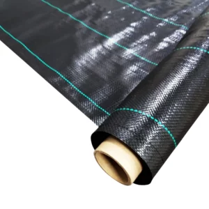 Planteduk, svart - 2,1 m x 25 m