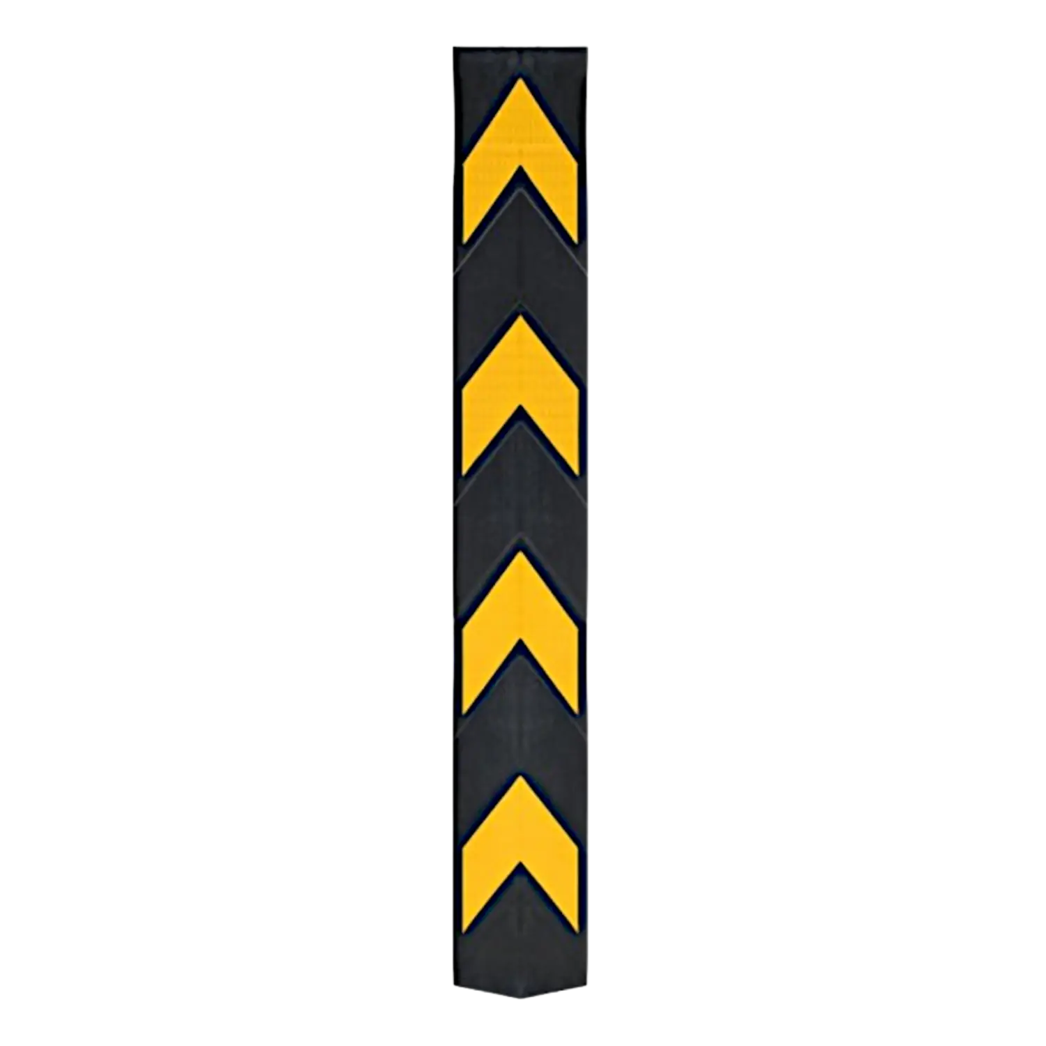 Gummi hjørnebeskytter 100×100×1000 mm – svart - Image 3