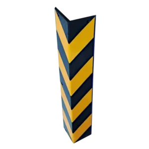 Hjørnebeskytter 100×100×810 mm, PVC – svart