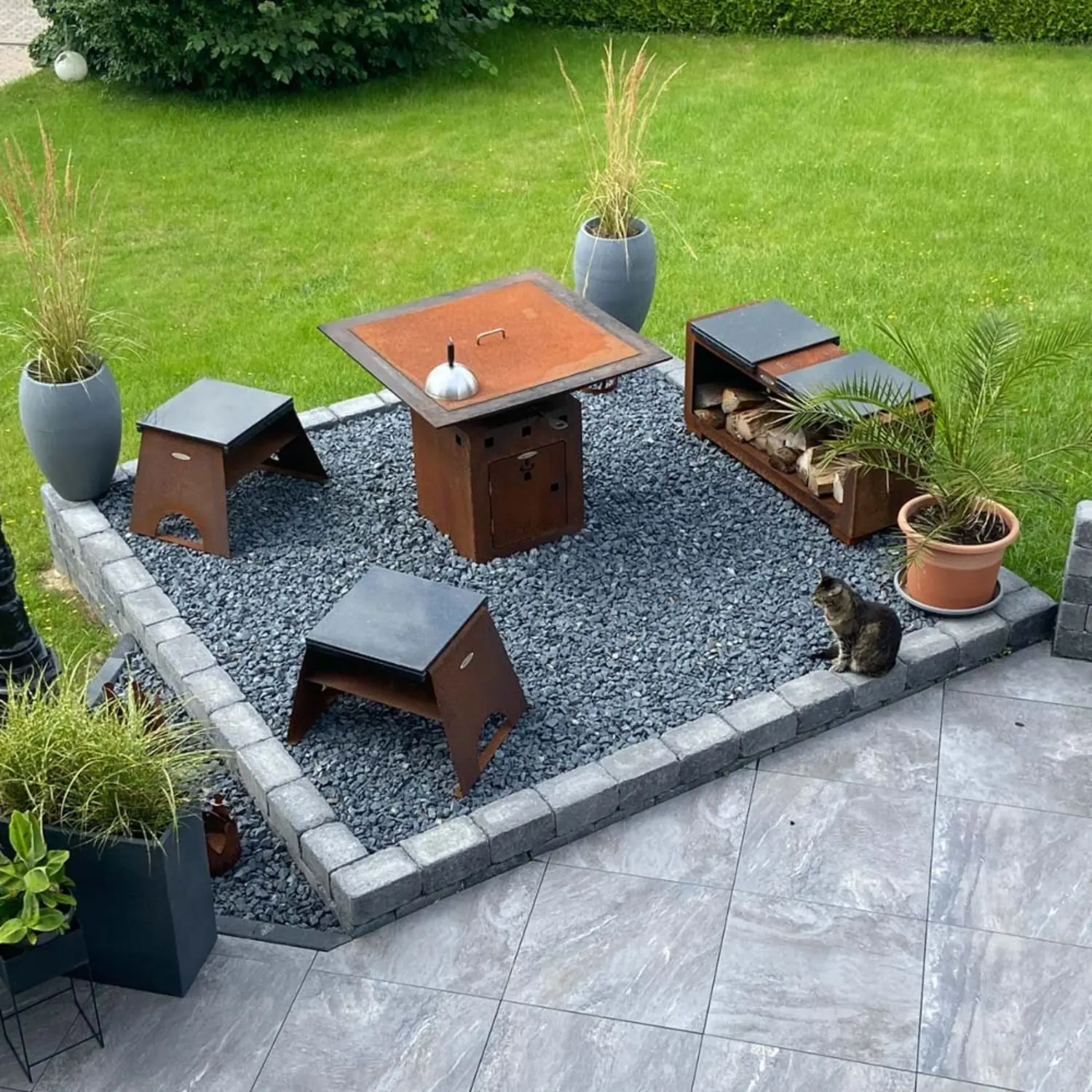 Bålpanne grill Cube L - Image 3