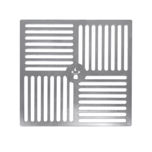 Rustfritt stål grillrist Cube M