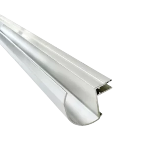 Aluminium takrenne til drivhus - grå (4.2m)