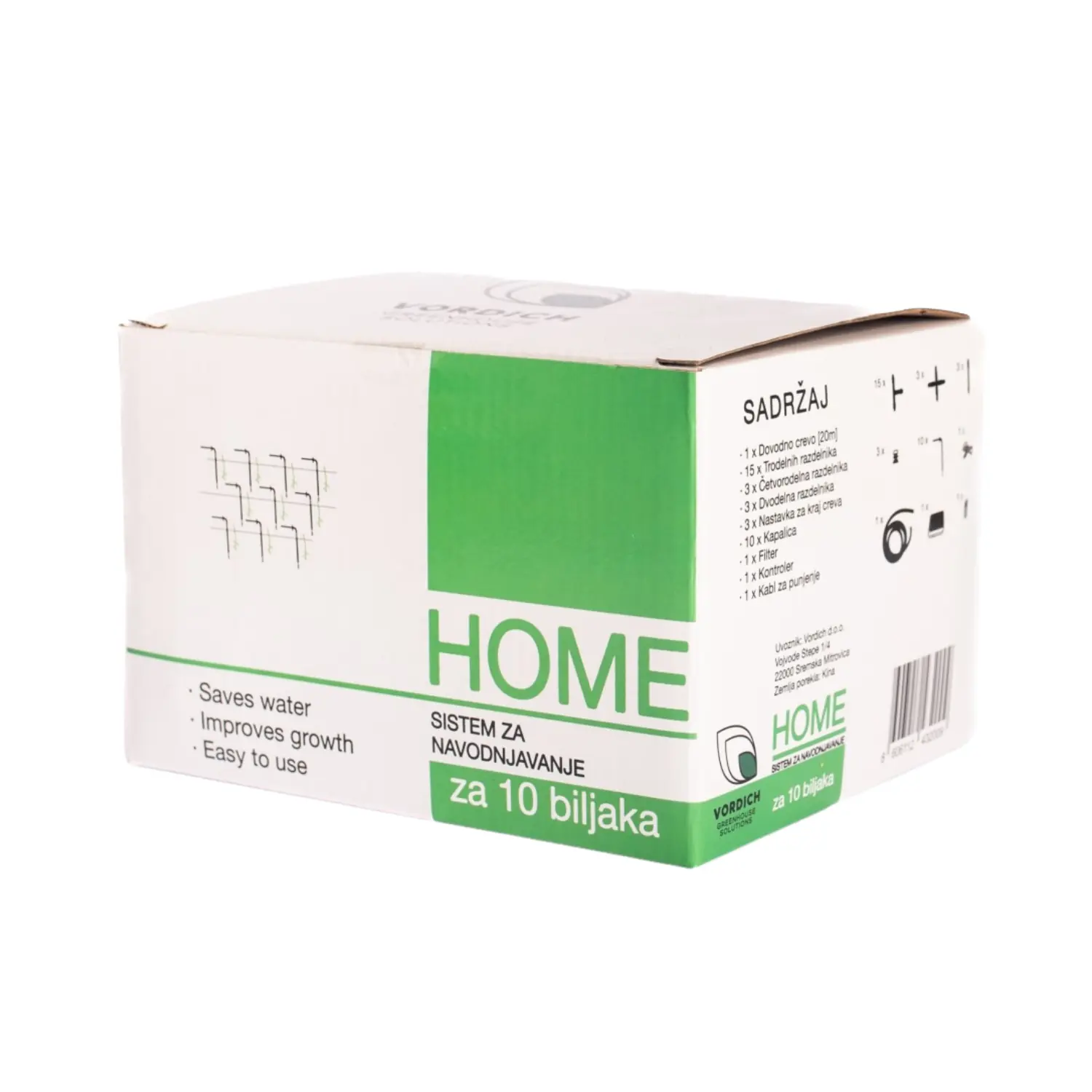 Vanningssystem Home - Billede 2