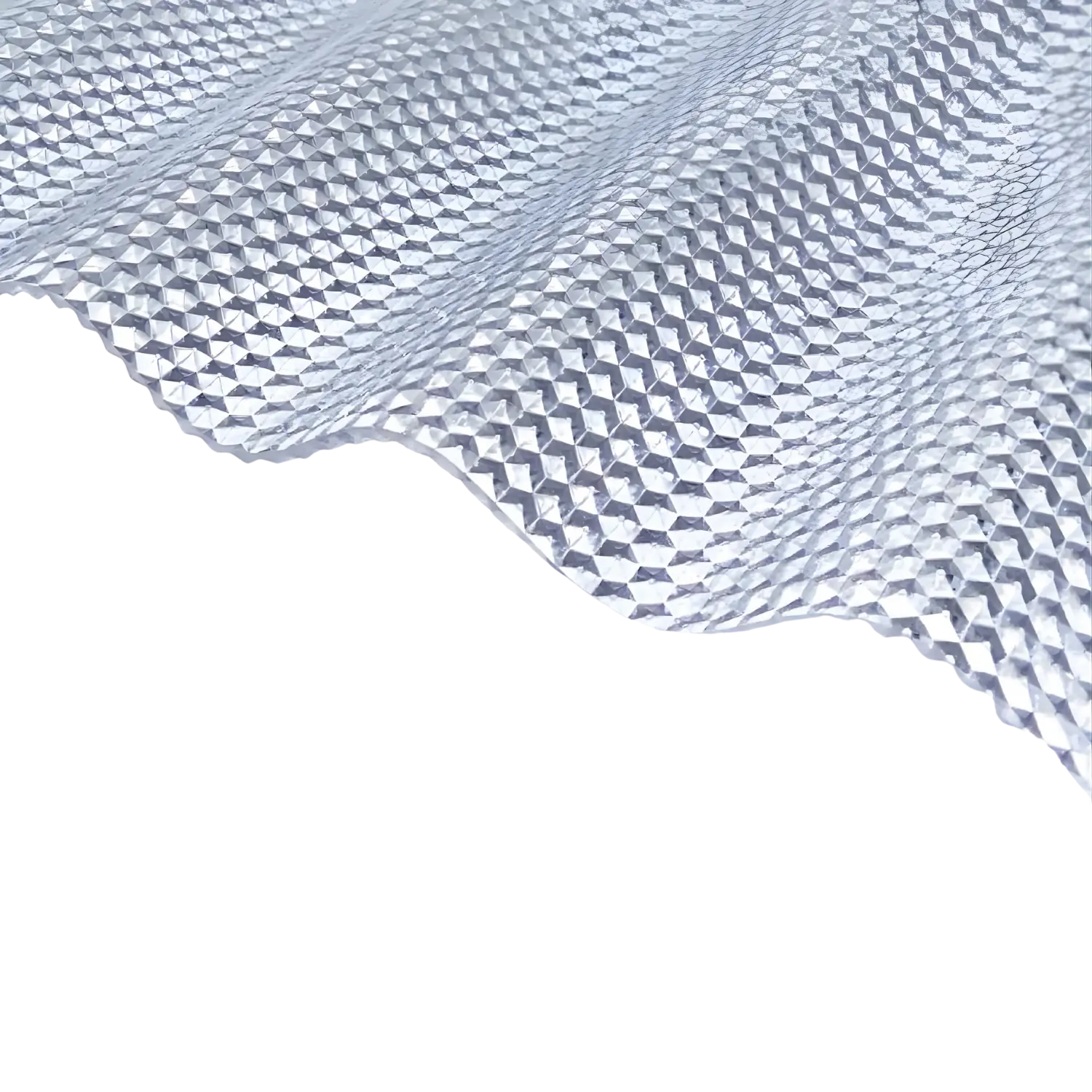 Polycarbonat sinusplader Diamond 76/18 Klar 1045 mm