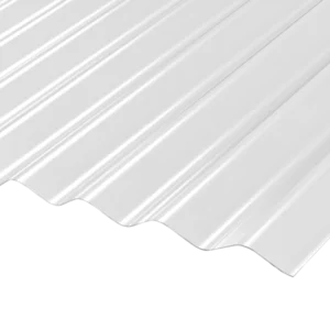 Polykarbonat sinusplater LightPIÙ ONDA 76/18 Klar - UV-beskyttet 938 mm