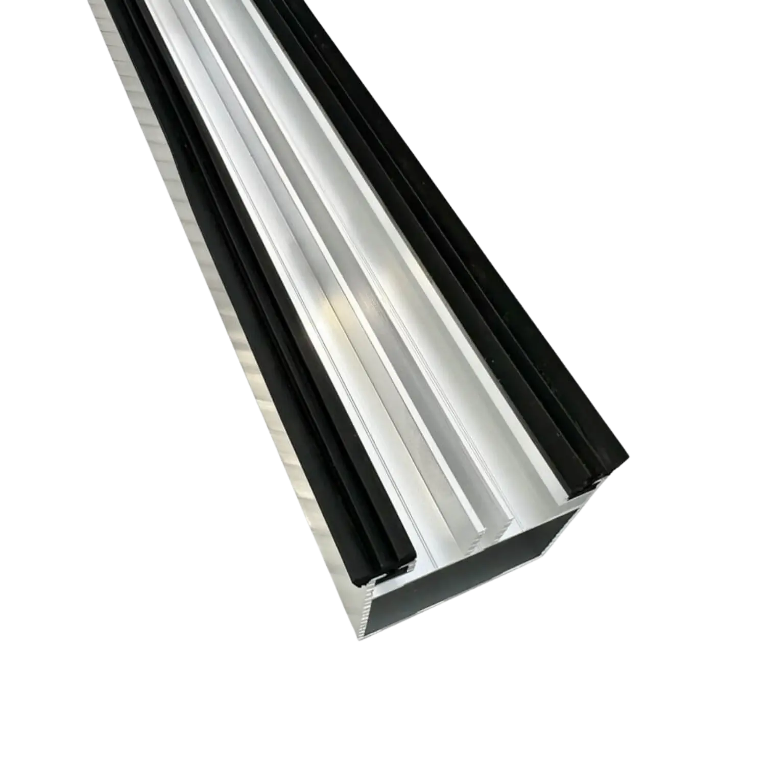 Aluminium basisprofil - sølv - Billede 4