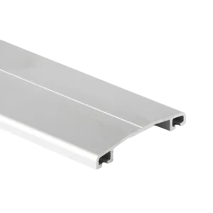 Aluminium klemmeprofil - anodiseret, sølv
