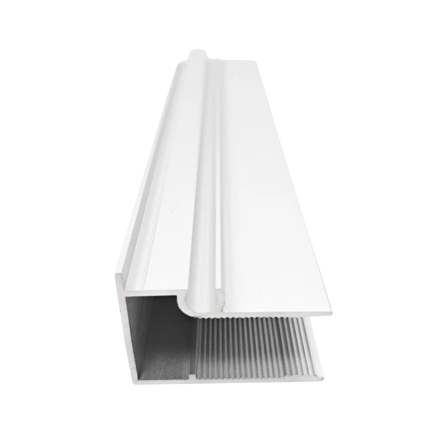 Aluminium U-profil - anodiseret, sølv (16mm) - Billede 3