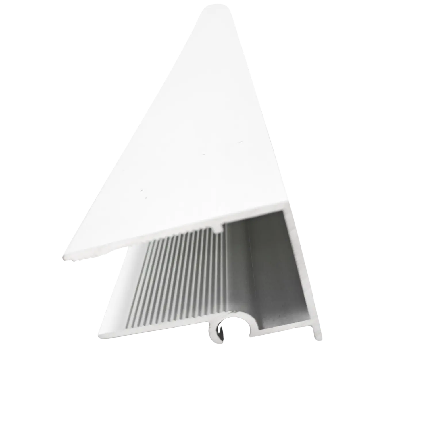 Aluminium U-profil - anodiseret, sølv (16mm) - Billede 2