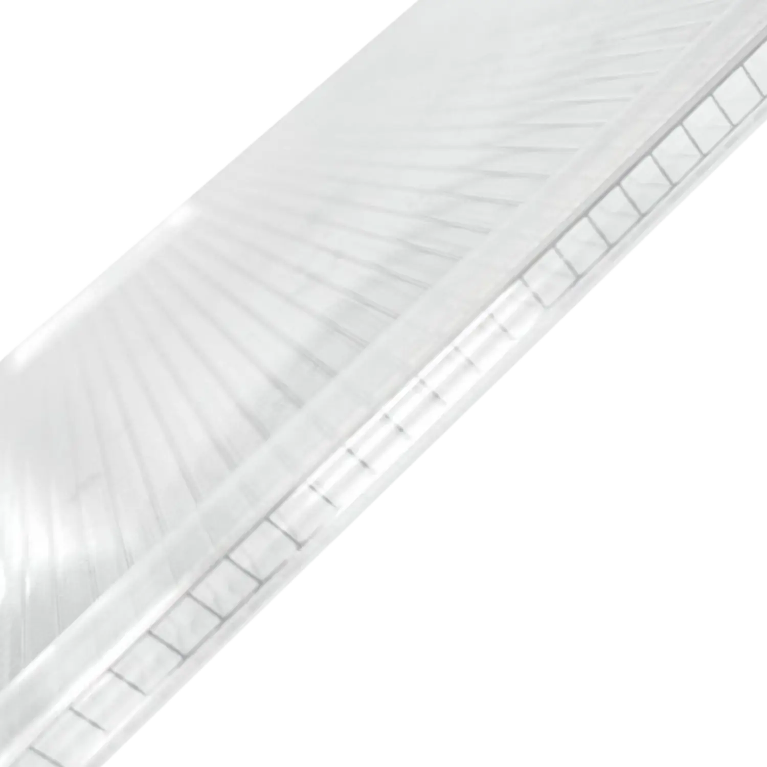 Plast U-profil - klar (10-16mm) - Billede 4