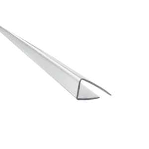 Plast U-profil - klar (10-16mm)