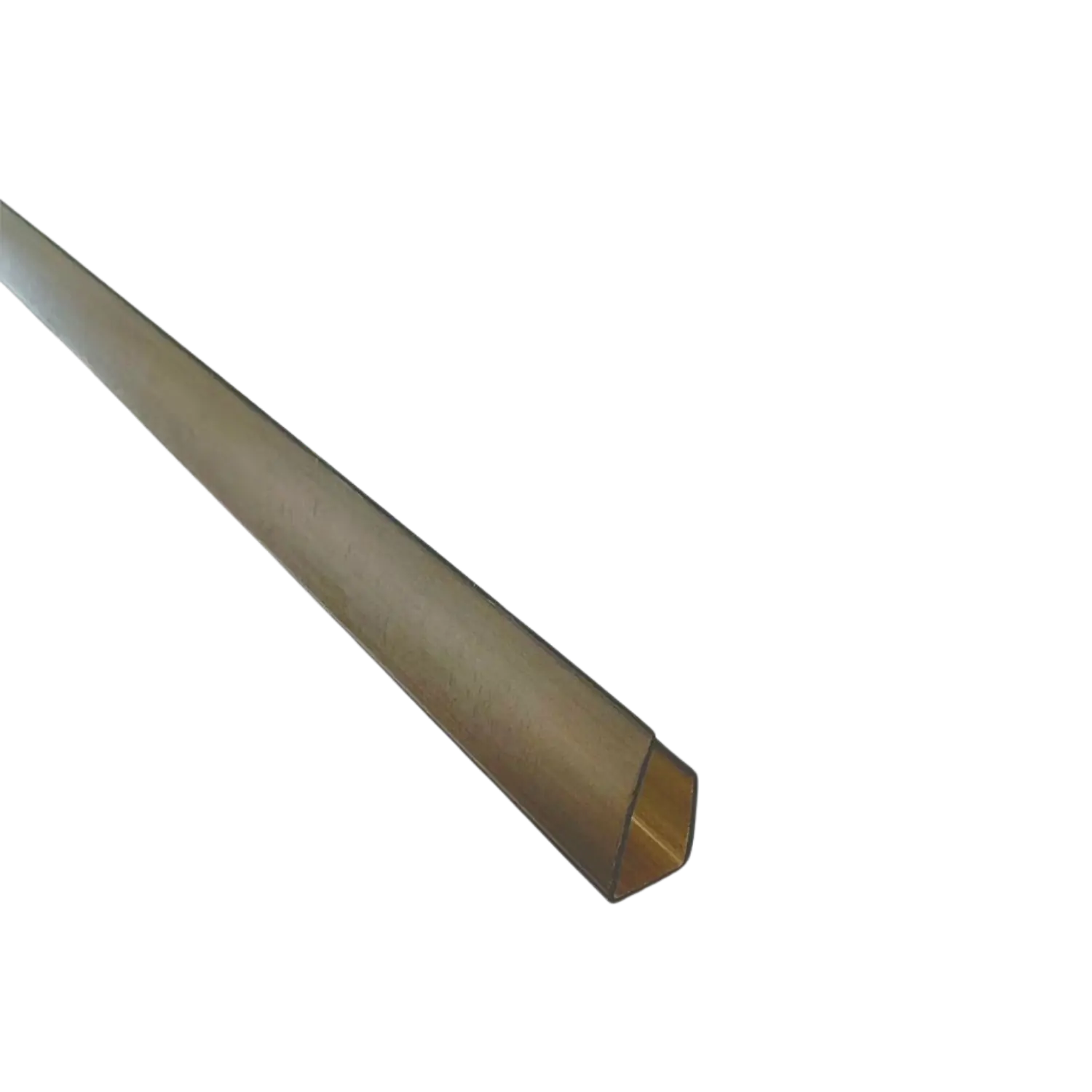 Plast U-profil - bronse (6-16mm)