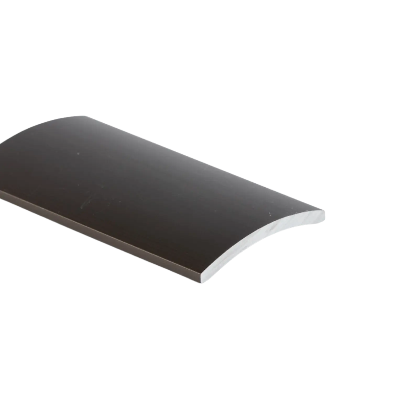 Aluminiumlist konveks - anodiseret, brun