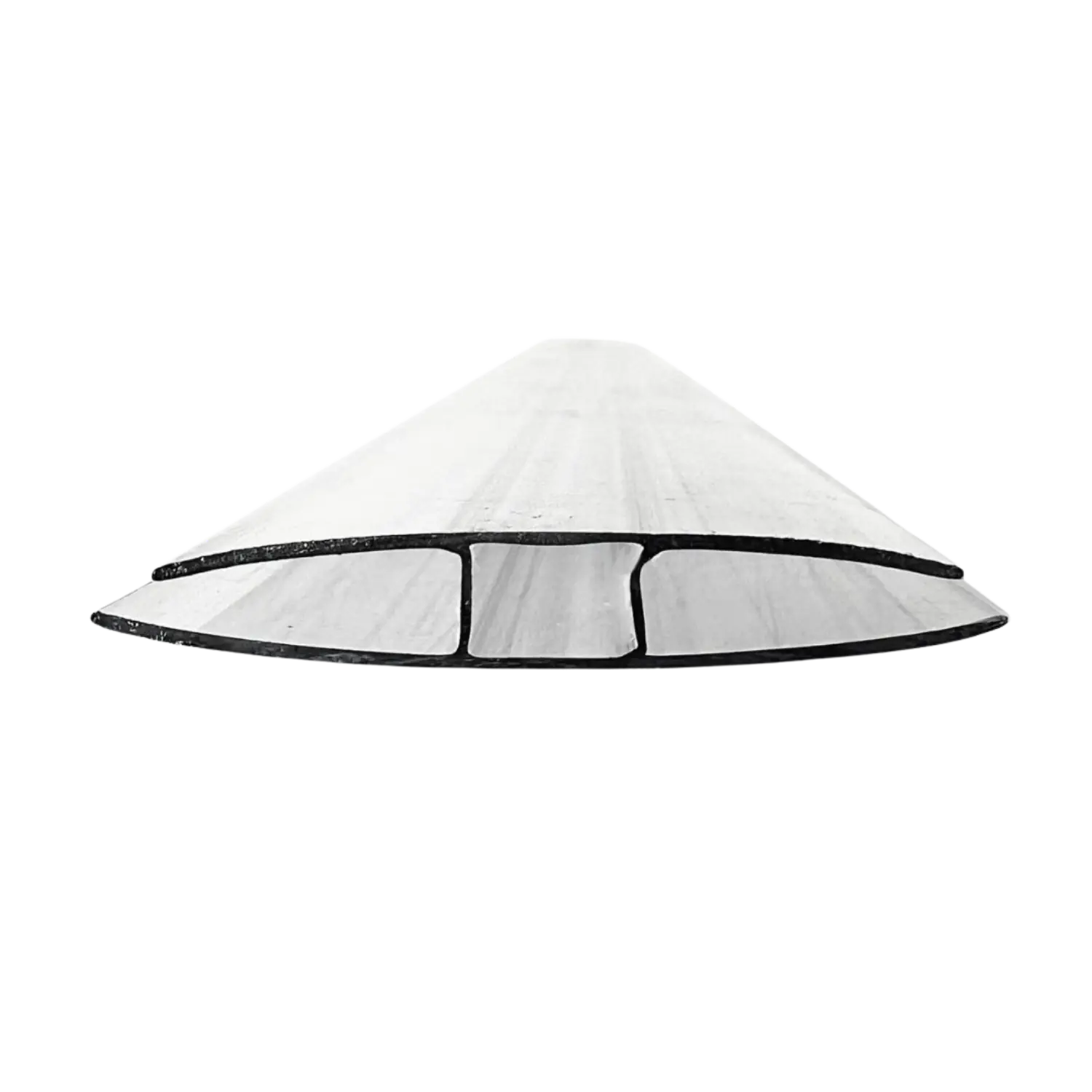 Plast H-profil - klar (4-32mm) - Billede 3