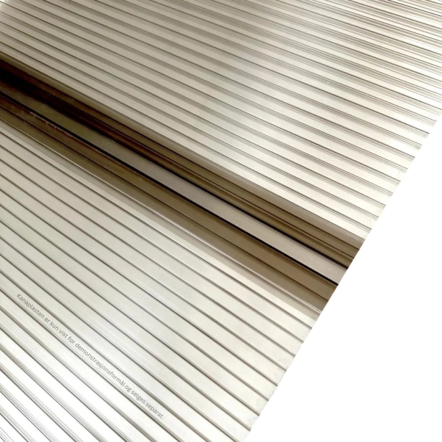 Plast H-profil - bronse (4-16mm) - Billede 4