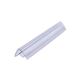 Plast hjørneprofil - klar (6-10mm)