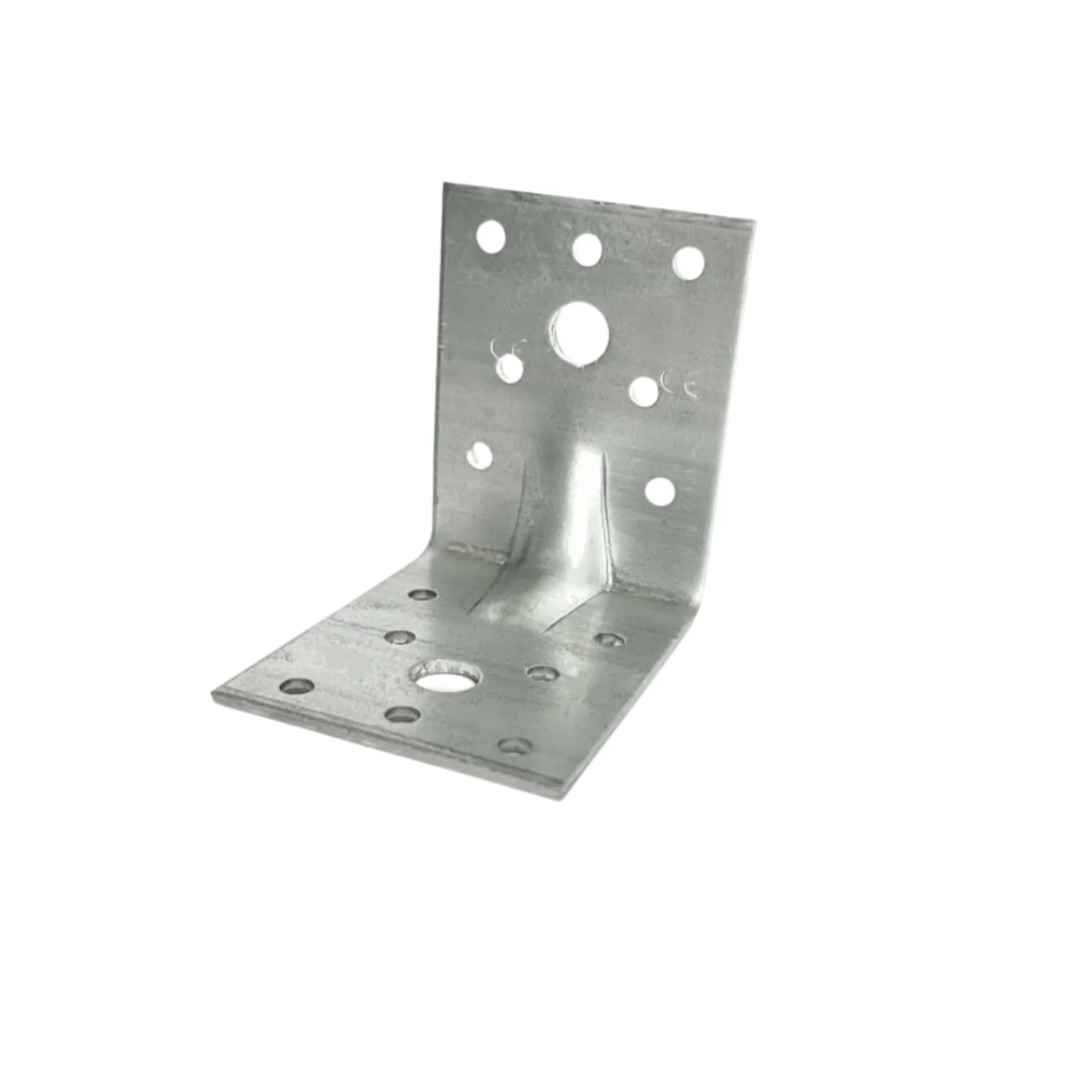 Forsterket vinkelbeslag, 70 x 70 x 55 mm