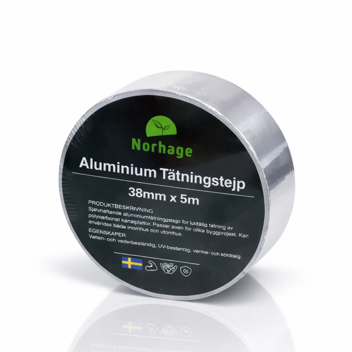Aluminiumstape til isolasjon (25mm - 75mm) - Billede 5