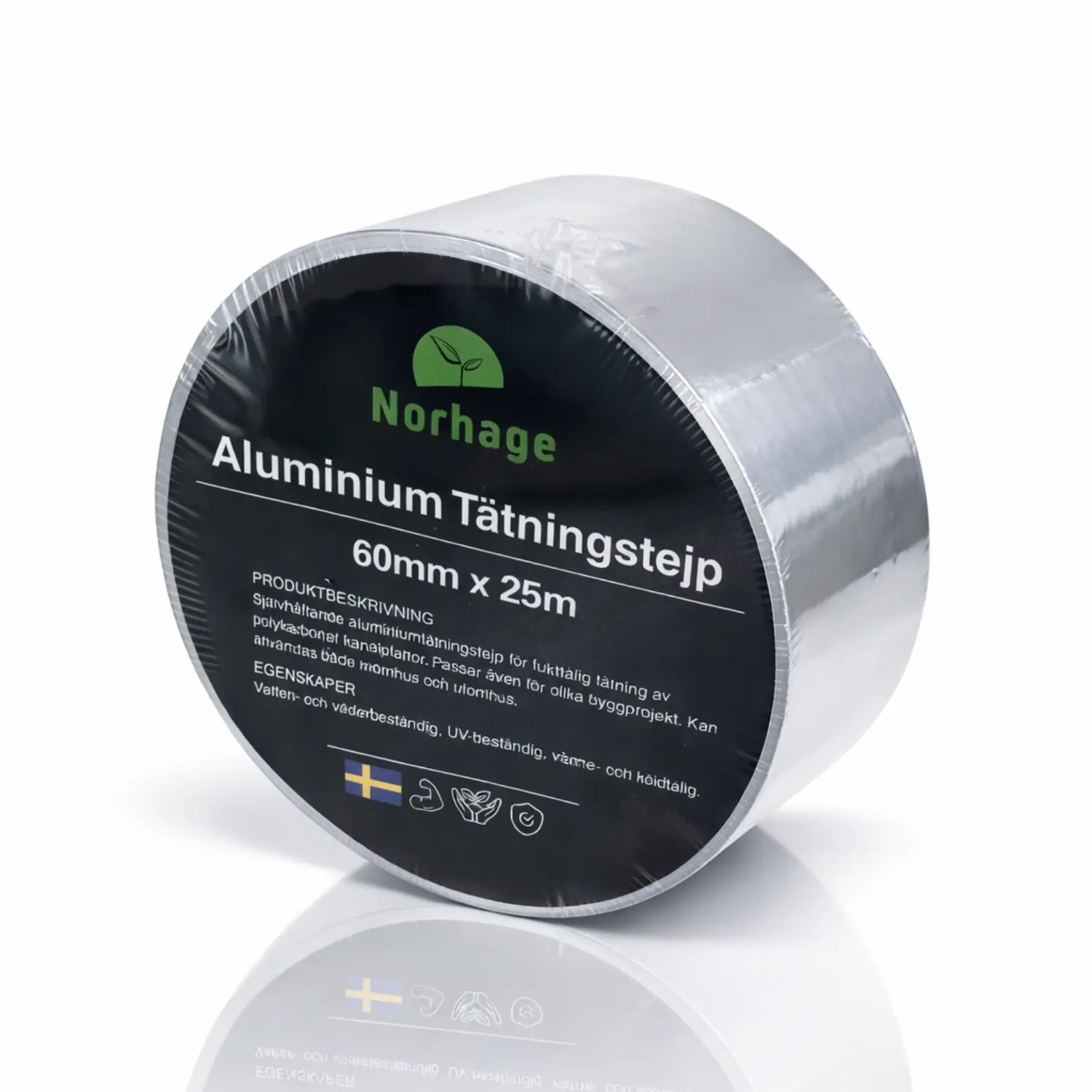 Aluminiumstape til isolasjon (25mm - 75mm) - Billede 8