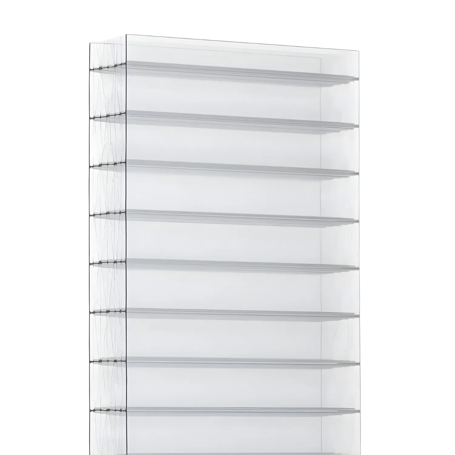Kanalplader 25 mm Klar – Arla UV-beskyttet 3200 g/m²