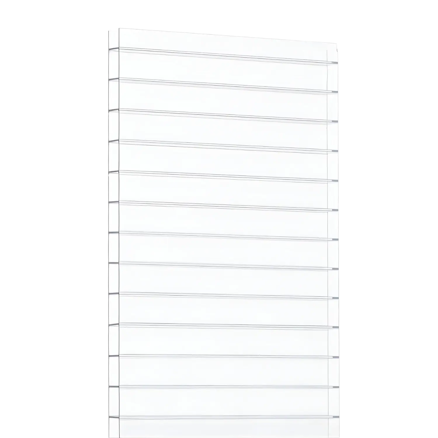 Kanalplader 4 mm Klar – Arla UV-beskyttet 800 g/m²