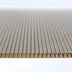 Kanalplast 10 mm Bronse – Polygal UV-beskyttet 1700 g/m² (tilpasset på mål)