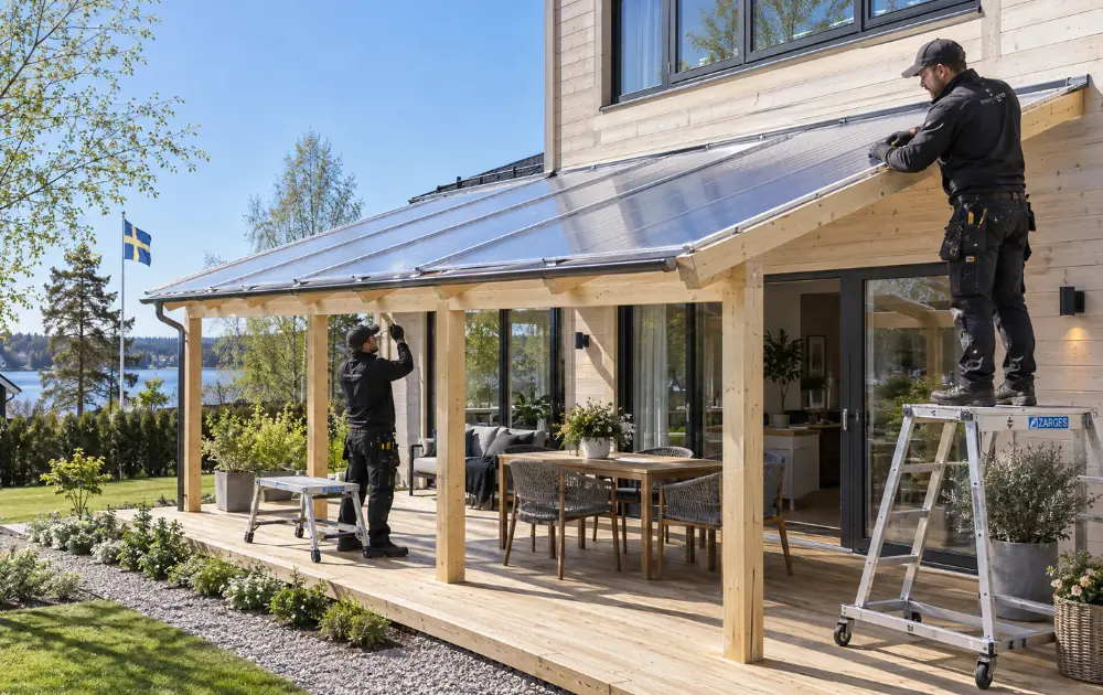 Terrasse montering tjenester