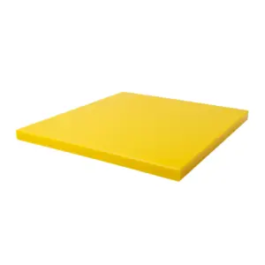 Polyuretan PU plate 25mm 75Sh gul - 1000x1100mm