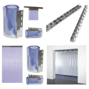 PVC lamelgardiner system til industri og lager