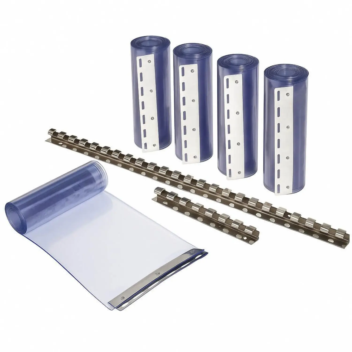 PVC lamelgardiner system til industri og lager - Billede 2
