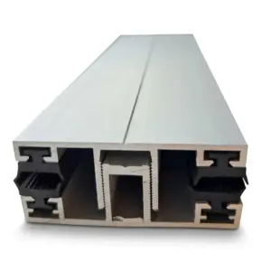 Aluminiumsprofilsæt – eloxeret, med gummipakninger, til polycarbonat- og glastage